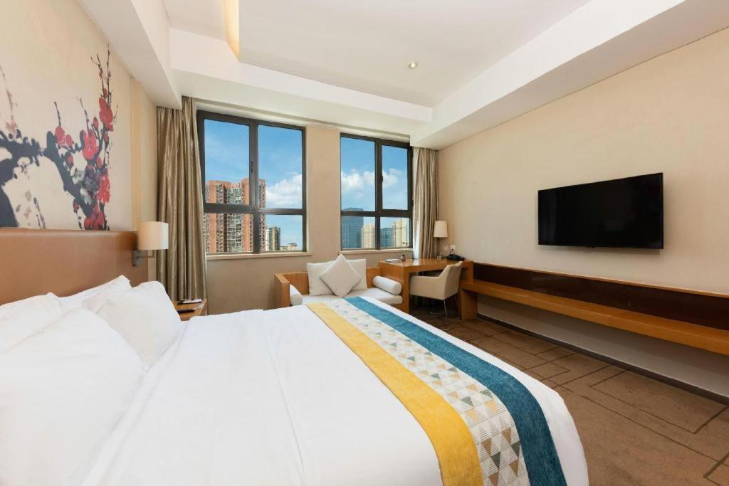 Metropolo Hotel Wuchuang Jiangtan Jiyuqiao Metro Station Vuhan Kültér fotó