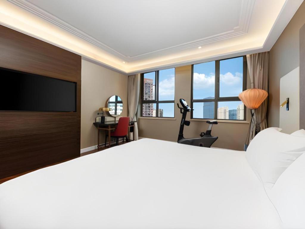 Metropolo Hotel Wuchuang Jiangtan Jiyuqiao Metro Station Vuhan Kültér fotó